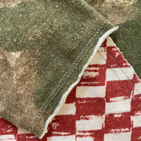 Free People - We The Free - Women’s Unique Patchwork Cotton Sweatshirt Size XL - Picture 6 of 7